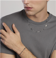 Collana Mabina Uomo Mystical in Argento Zircone 553680 - 553680